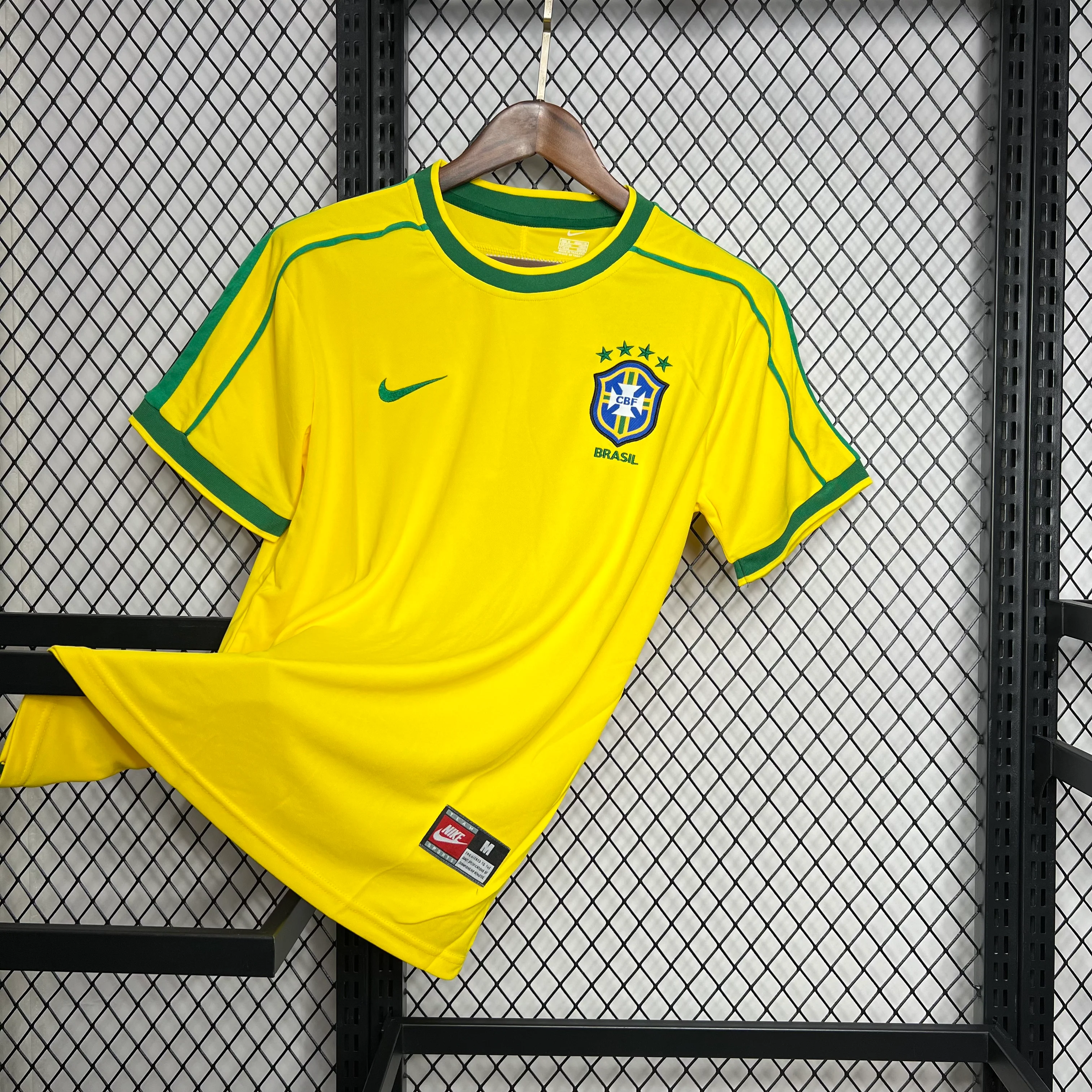 Brazil Retro 1998 Jersey - Image 3